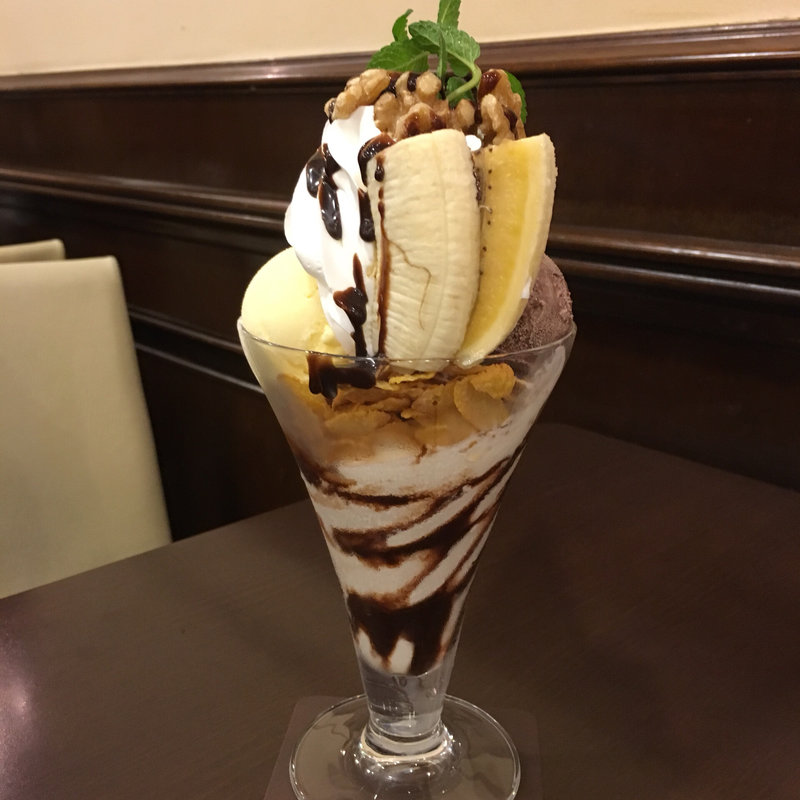 チョコレートパフェ(KIEFEL cafe dining 32番街店)