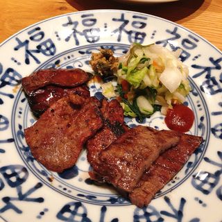 牛たん3種盛り定食（並）(たん之助 ヨドバシAkiba店)