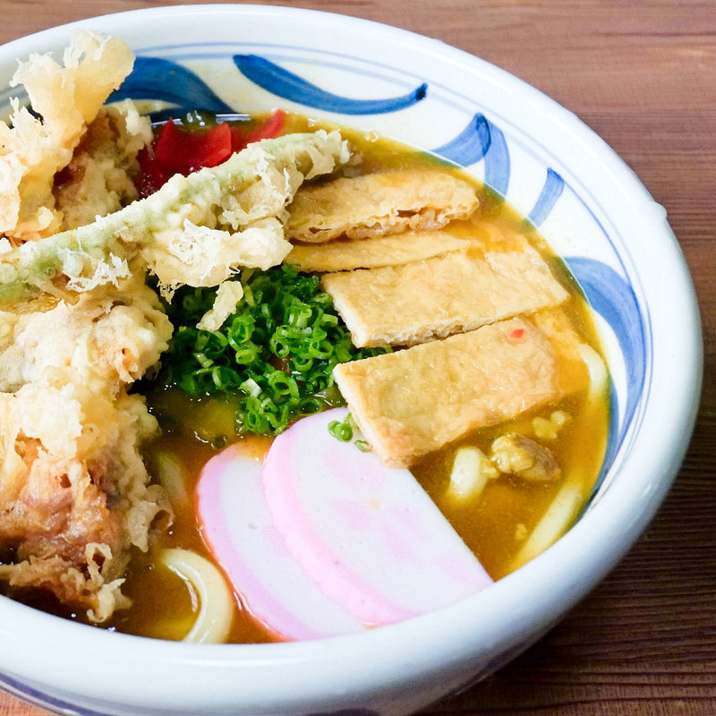 かしわ天カレーうどん(手打うどん　源内 （てうちうどん　げんない）)