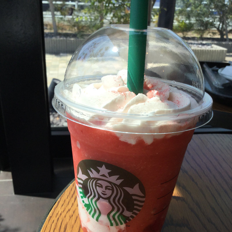 ストロベリーベリーマッチフラペチーノ(スターバックスコーヒー 豊川正岡店)