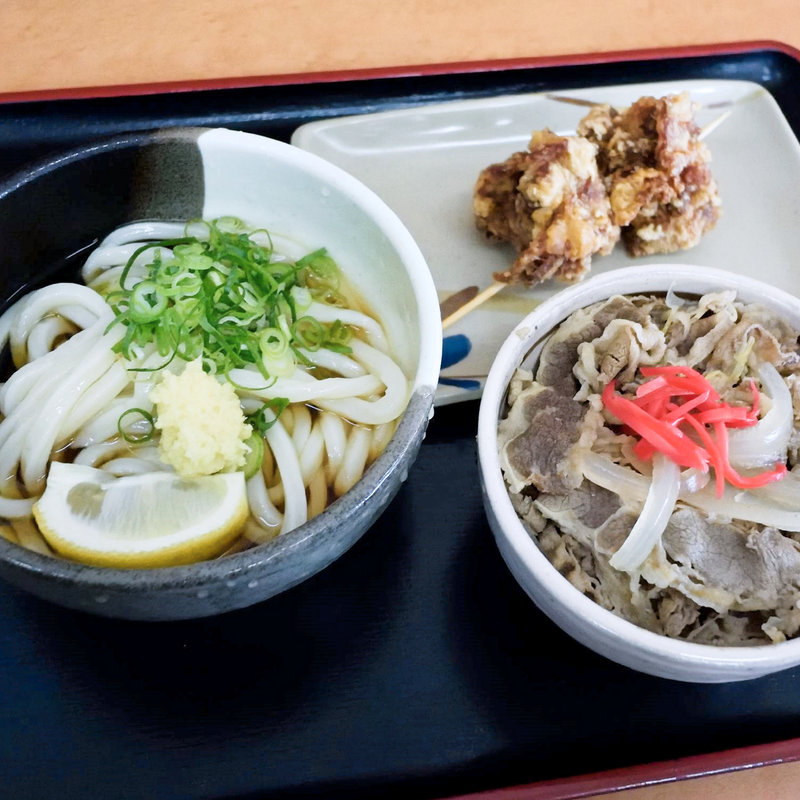 得セットメニュー+からあげ(桃山亭 丸亀本店 )