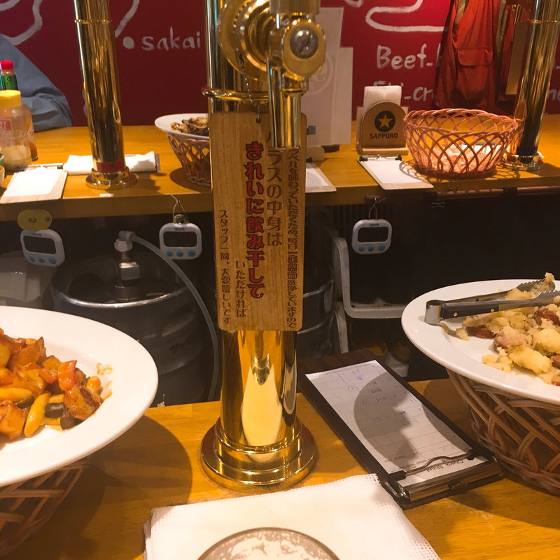 30分ビール飲み放題(ローマ軒 大阪駅前第３ビル店)