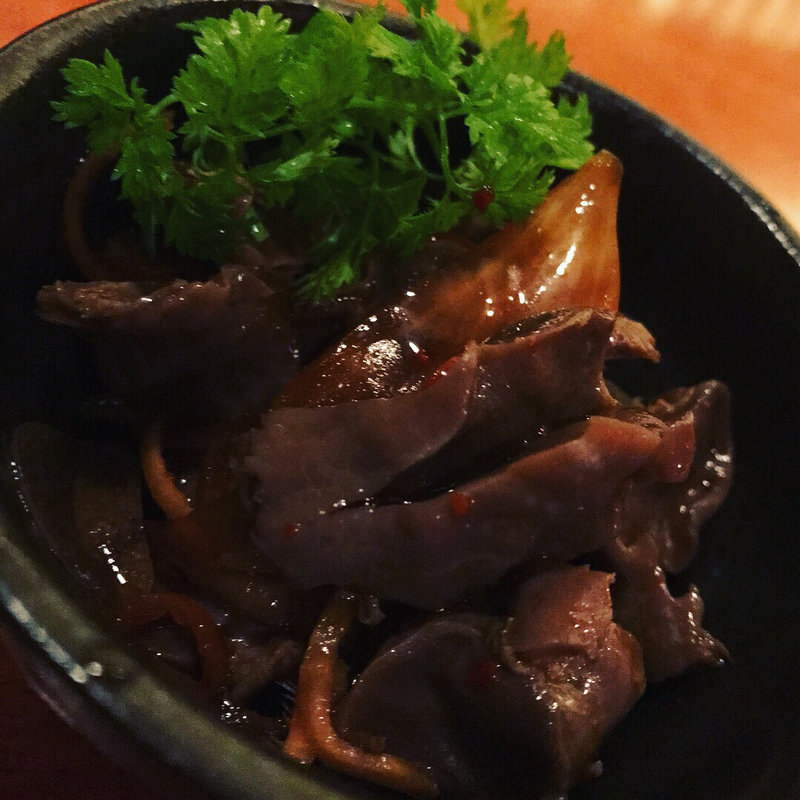 砂ぎもラー油漬け(我も幸 )