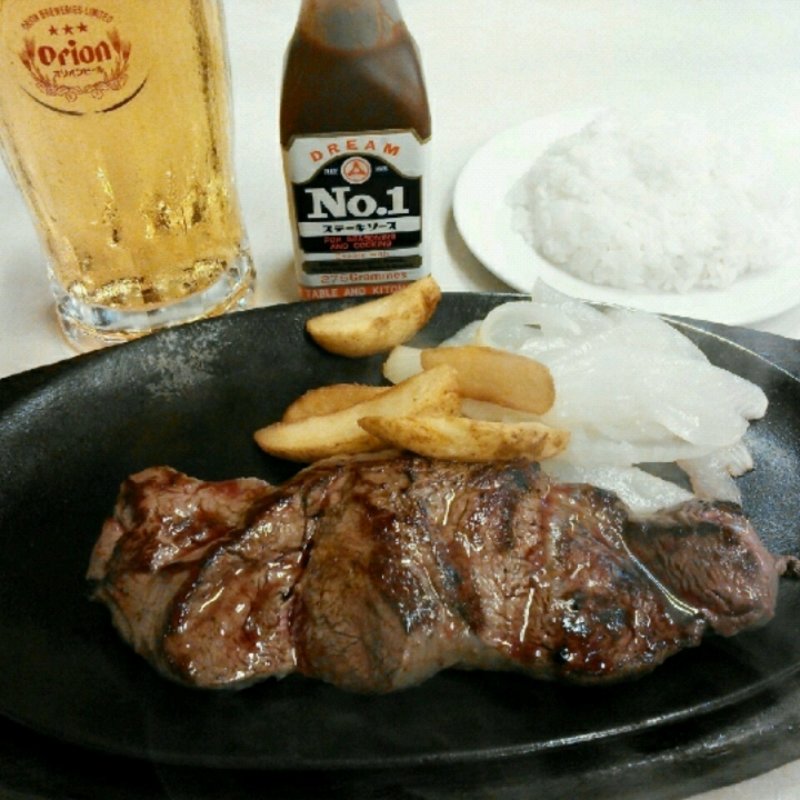 ステーキ(ジャッキーステーキハウス)