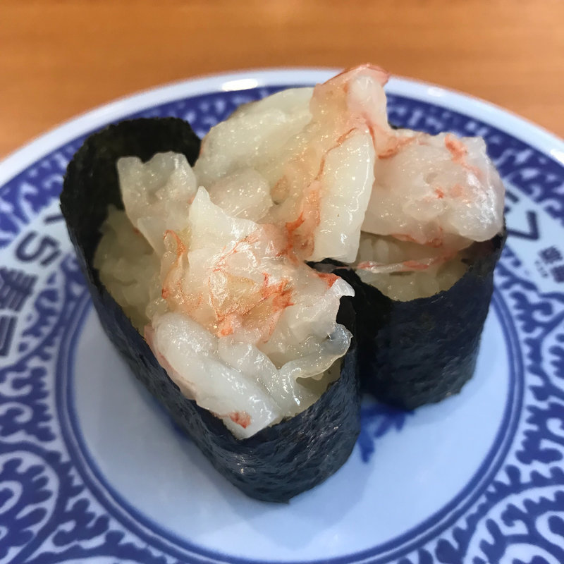 天然生えび軍艦(くら寿司 ひばりが丘店)