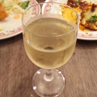 アルパカ・ソーヴィニヨン・ブラン（白ワイン）グラス(餃子の王将 ウィング川崎店)