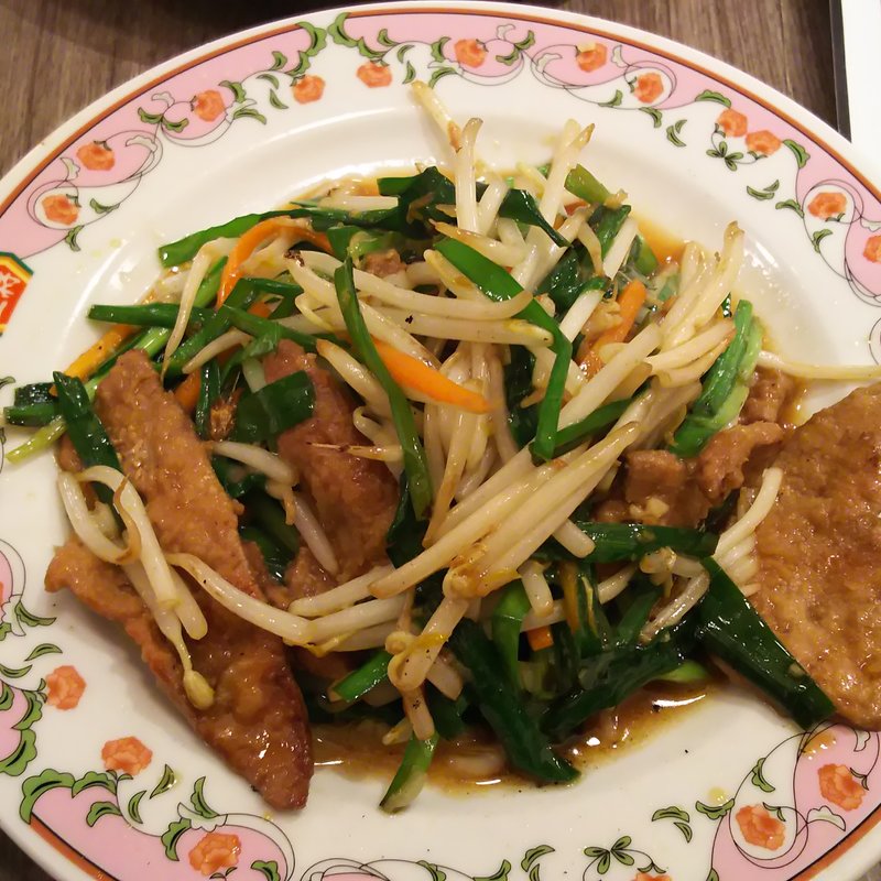 ニラレバ炒め(餃子の王将 ウィング川崎店)