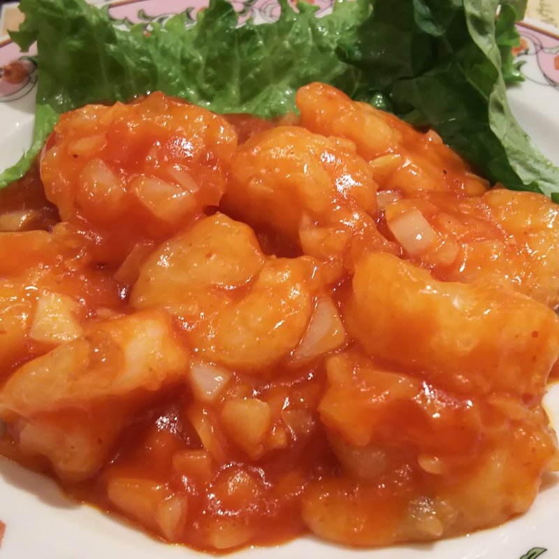 海老のチリソース(餃子の王将 ウィング川崎店)