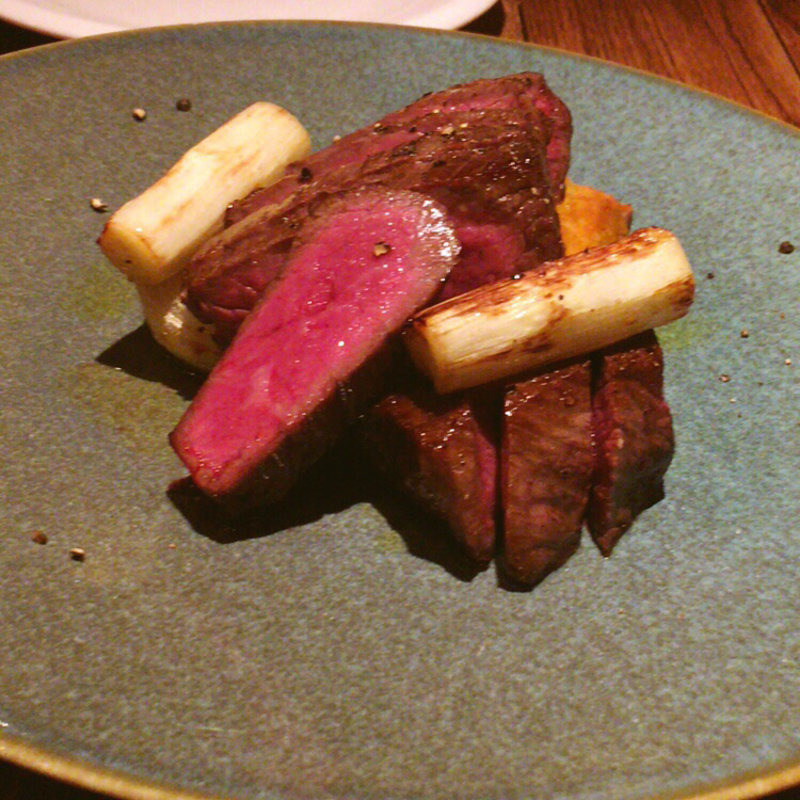 熊本産黒毛和牛イチボのロースト(イタリア料理 Ore beate (オーレベアーテ))