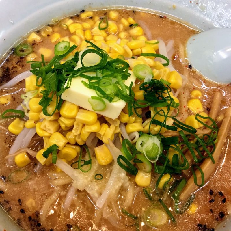 塩バターラーメン(くるまやラーメン 豊橋店)