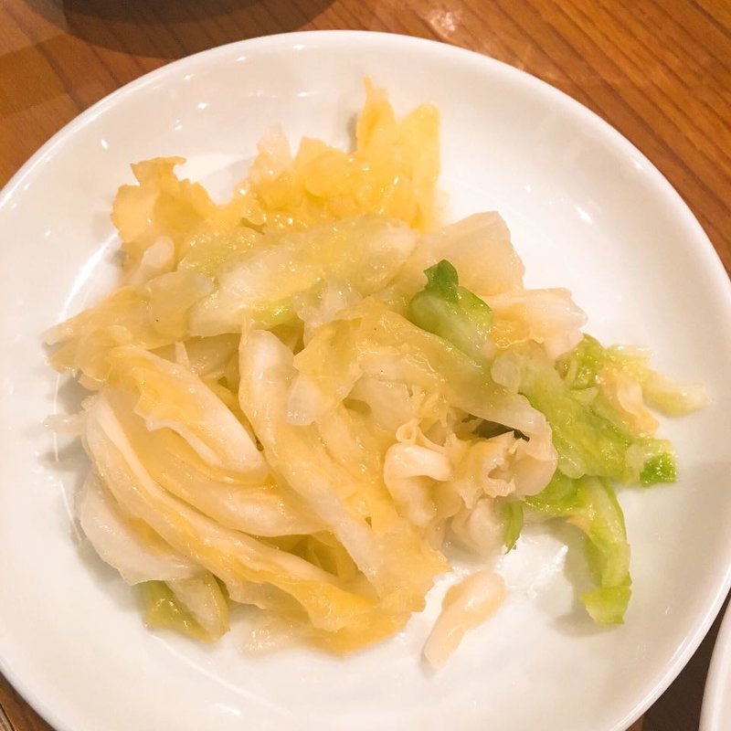 キャベツ(餃子の福包 新宿店 （ギョウザノフクホウ）)
