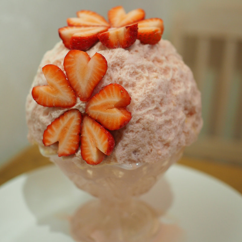 桜もちもち氷(かき氷研究所)