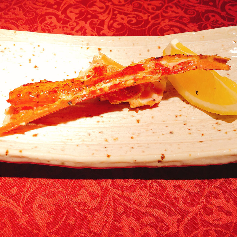 蟹焼き(大安くらぶ)