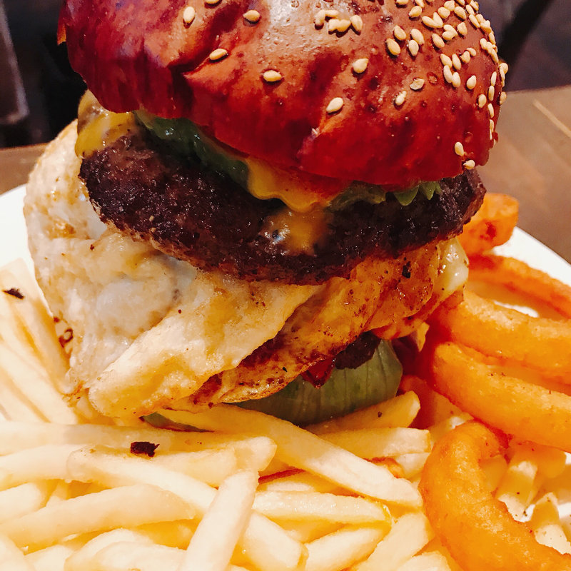 ハングリーヘブン インディアベーコンエッグチーズ(ハングリーヘブン 福岡今泉店)