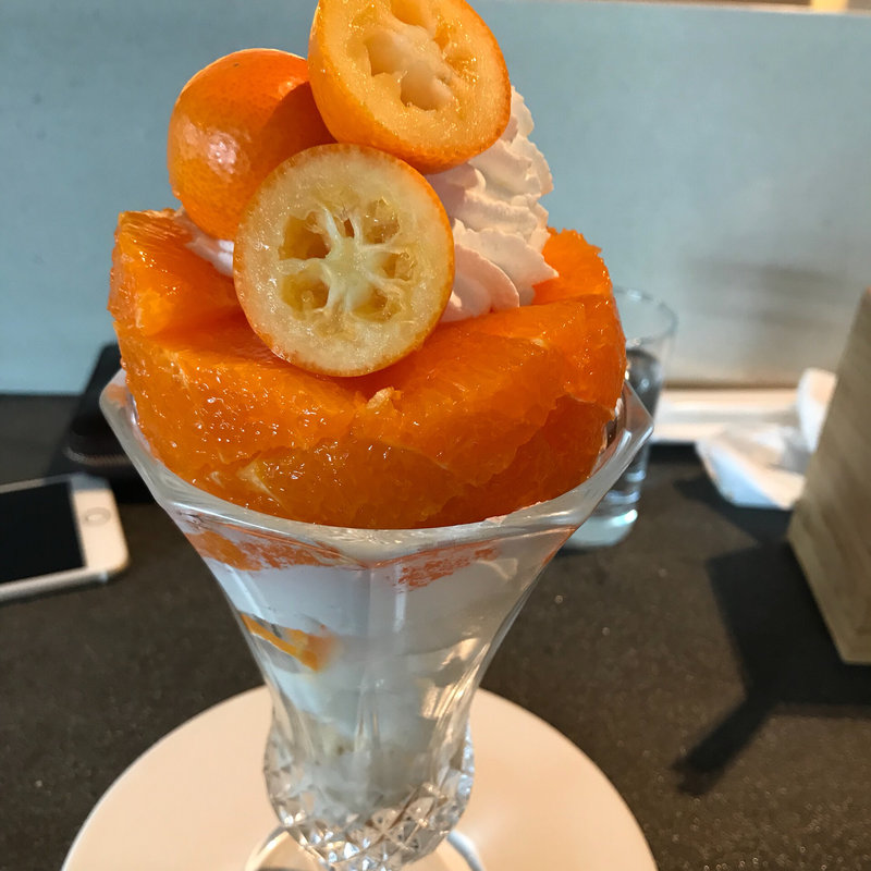 ミカンのパフェ(プリンス オブ ザ フルーツ)