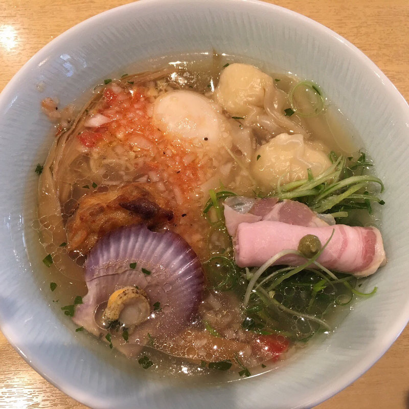 特製潮そば(饗 くろ㐂)