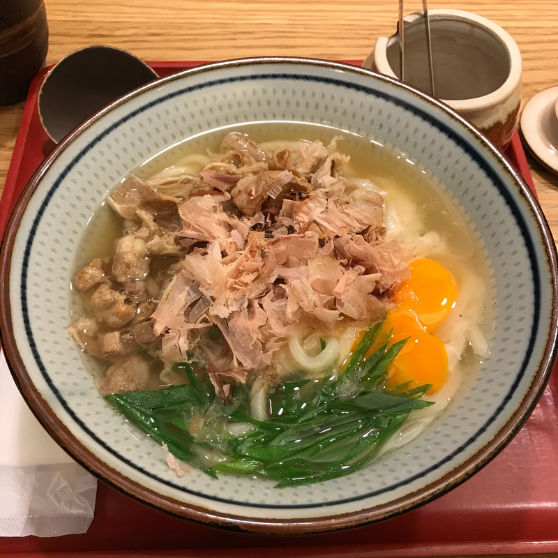 肉玉うどん(とみ坂 )