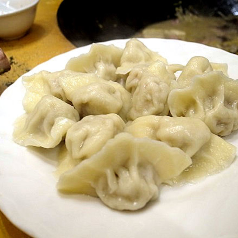 酸菜肉水饺(滕記鉄鍋炖(とうきてつなべどん))