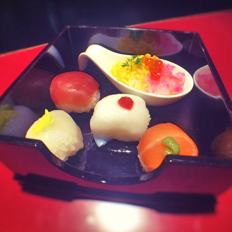 春色三段重(博多魚膳 美浜)