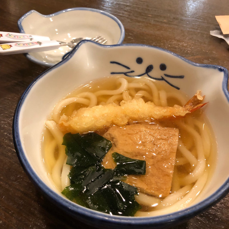 仔猫きつねうどん(のらや アリオ鳳店)