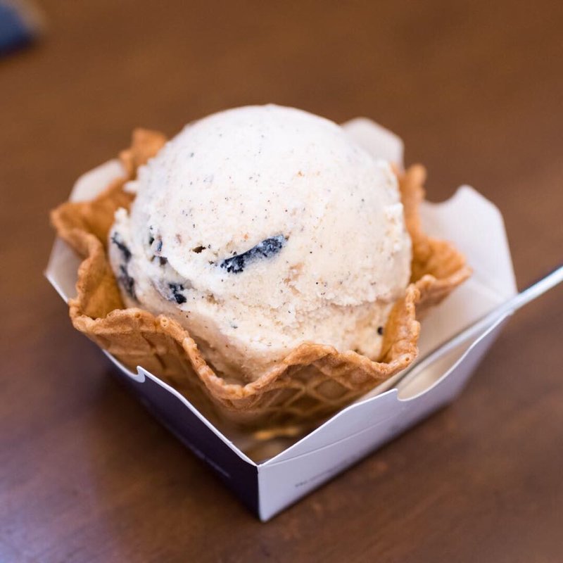 丹波黒豆のジェラート(茶房 一福)