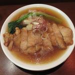 鶏排骨麺(焼き鳥ふじわら)