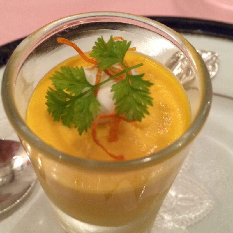 人参のムース(馬車道十番館)