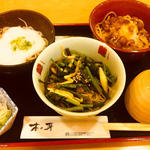 彩り蕎麦(そば処 木の芽)