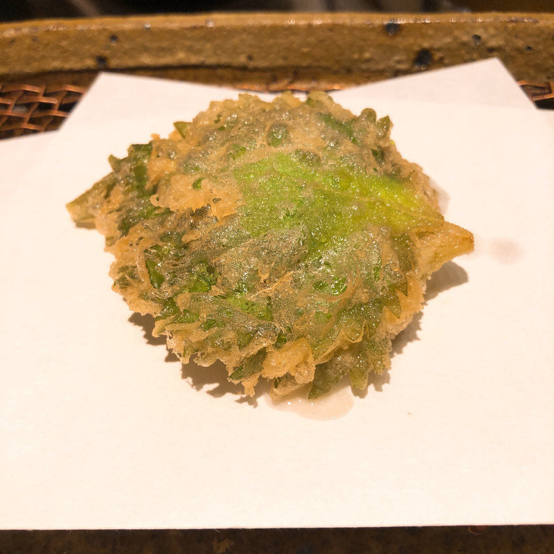 うに大葉巻き(みかわ是山居)