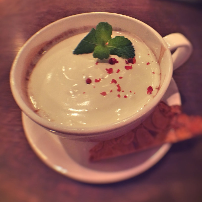 ホットチョコレート(アルコール入り)(COMATSU Premier(コマツ プルミエ）)