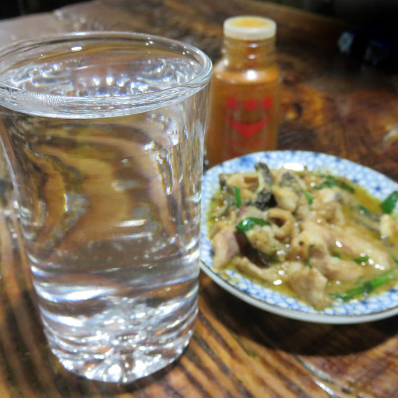 芋焼酎(もつ焼の くらり庵)