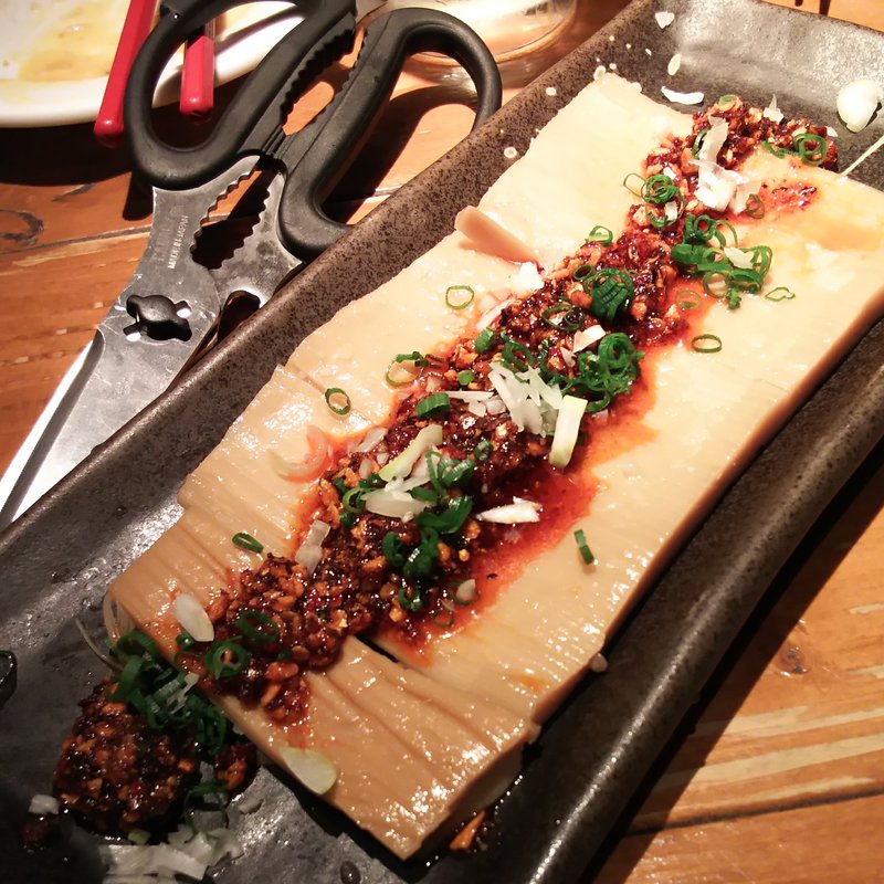 超極太メンマ(蒲田バル肉寿司)