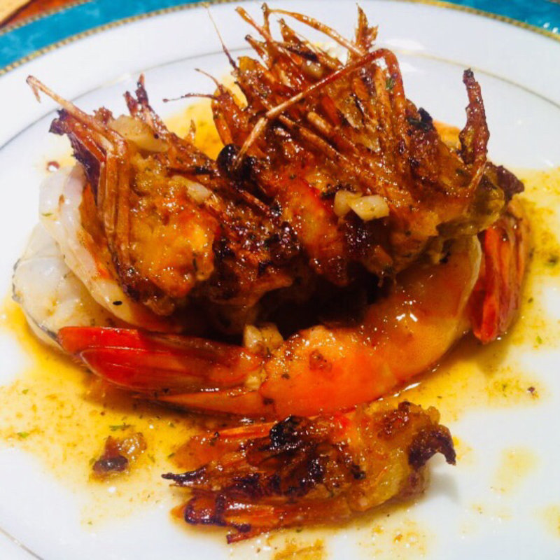 海老の鉄板焼き(裕)