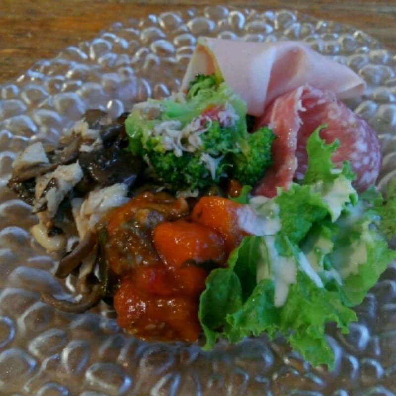 アンティパストサラダ(青いナポリ　ブルーバー )