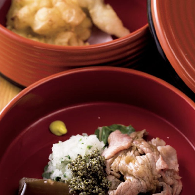 揚げ物・焼き物（あさり鍋会席より）(亀戸升本 （かめいど ますもと）)