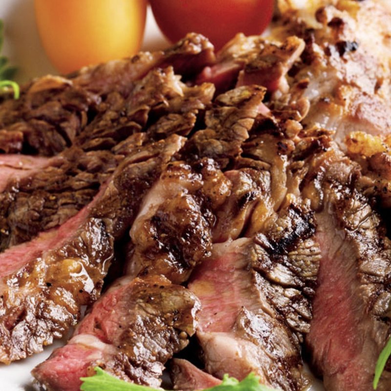 シェフ厳選の豚肉グリル（150g）、オーストラリア産牛リブロースグリル（150g）(Babélico)