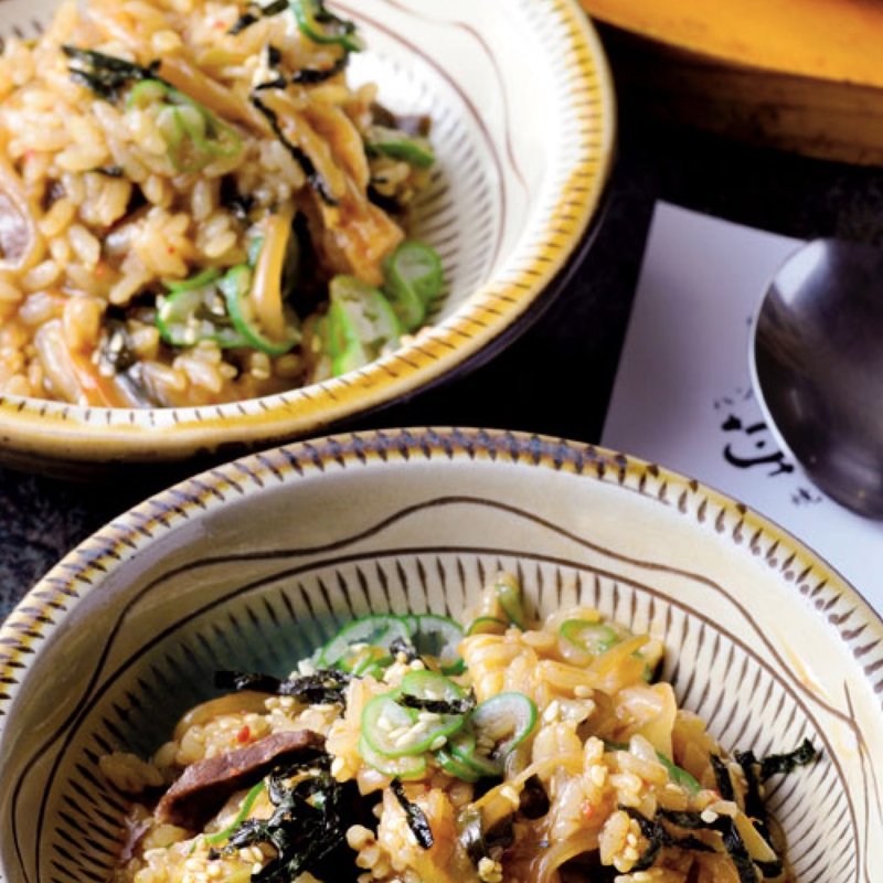 〆のおじや(韓灯)