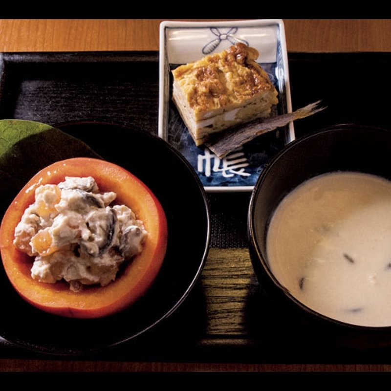 小皿料理三品 コースより(ねぎま)