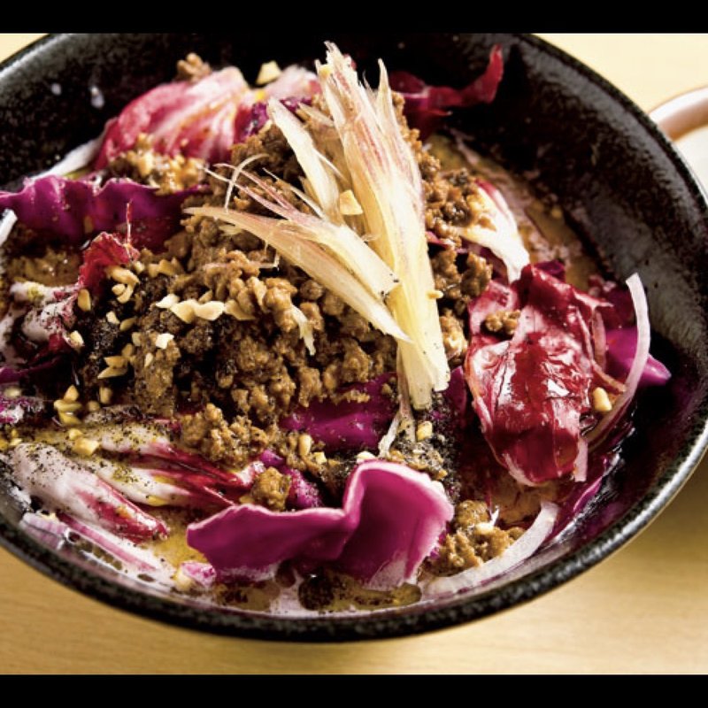 パープル担々麺(東京担々麺 RAINBOW)