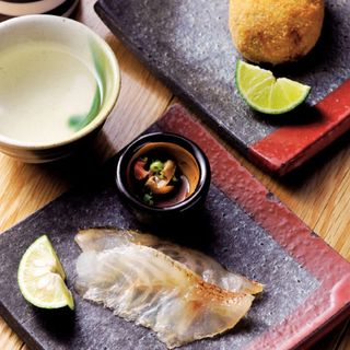 コロッケ（季節の揚げ物）（コースより）(吉次蟹蔵)