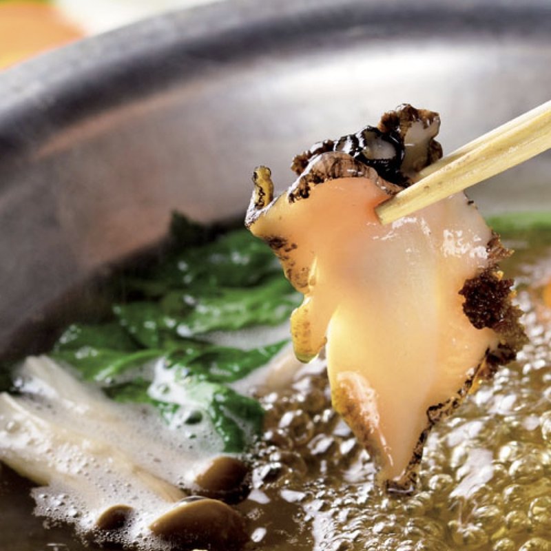 あわびのしゃぶしゃぶ(あわび亭 （あわびてい）)