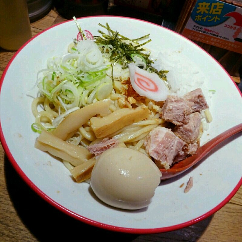 油そば(三田製麺所 なんば店)