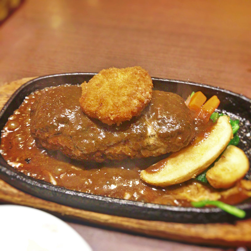 デミコロハンバーグ ビックサイズ(シチューのお店 ヒポポタマス)