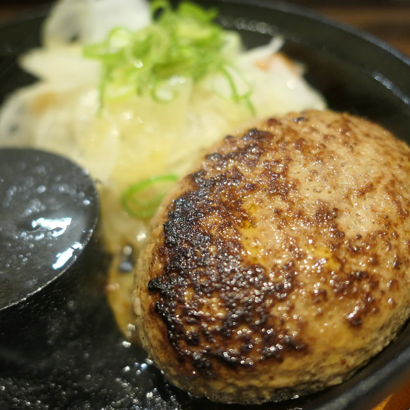 手ごねハンバーグ(神戸牛ハンバーグとステーキの店 いち 本店 )