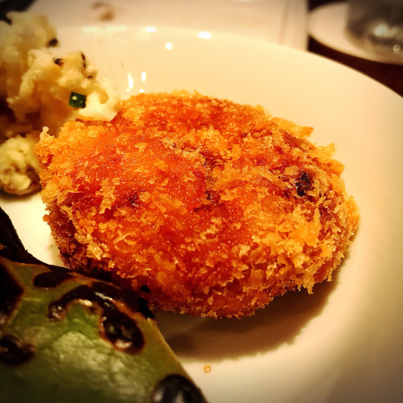 鳥じゃがクリームコロッケ(鳥星 恵比寿バール)