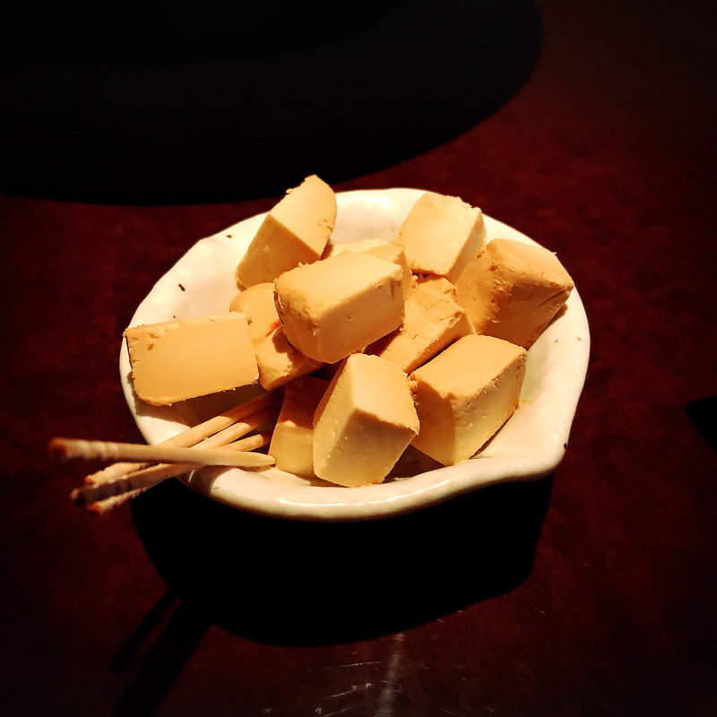 クリームチーズの味噌漬け(鳥星 恵比寿バール)