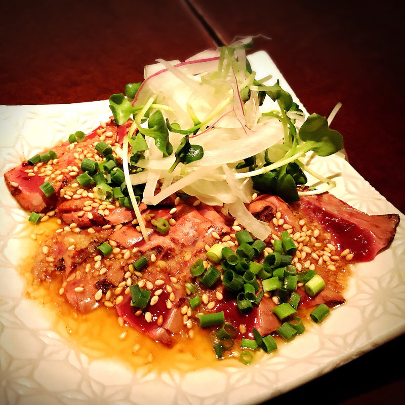 白レバーたたき(鳥星 恵比寿バール)