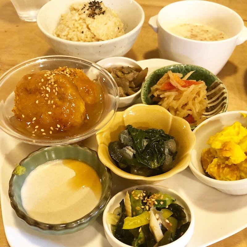 ヴィーガンプレート(モルフォカフェ )