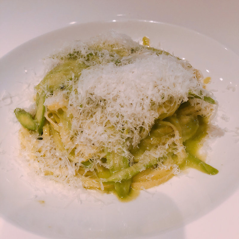アスパラガスのクリームパスタ(TRATTORIA AL POMPIERE （トラットリア　アル ポンピエーレ）)