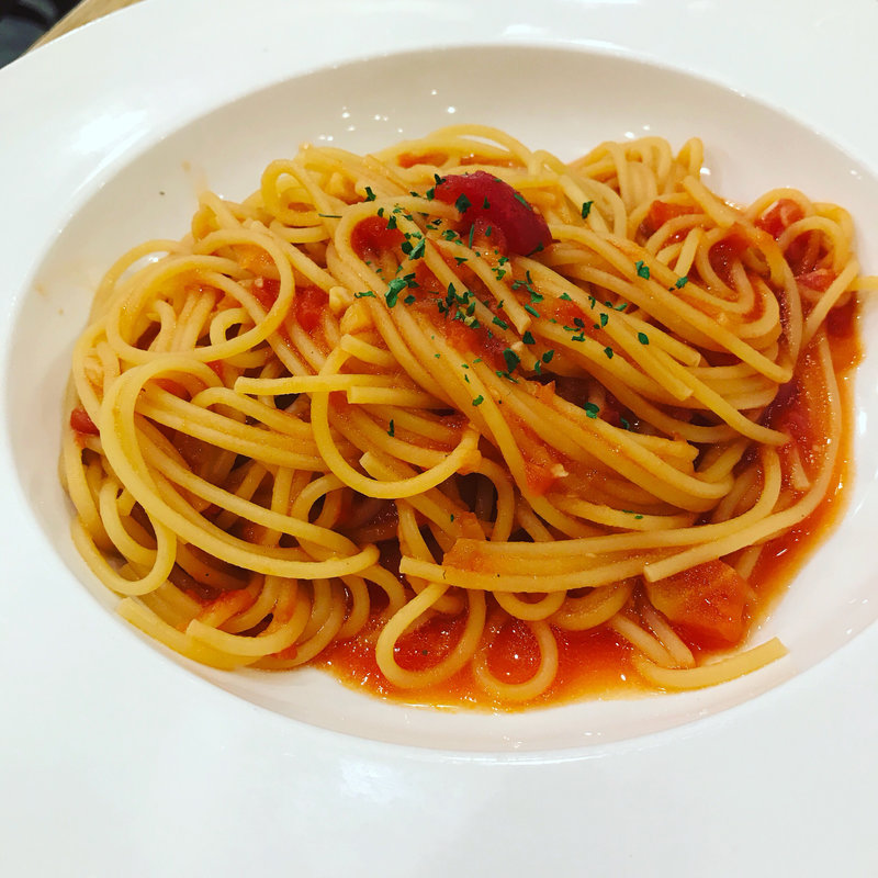 トマトソーススパゲッティ(ガスト 綾瀬駅前店)